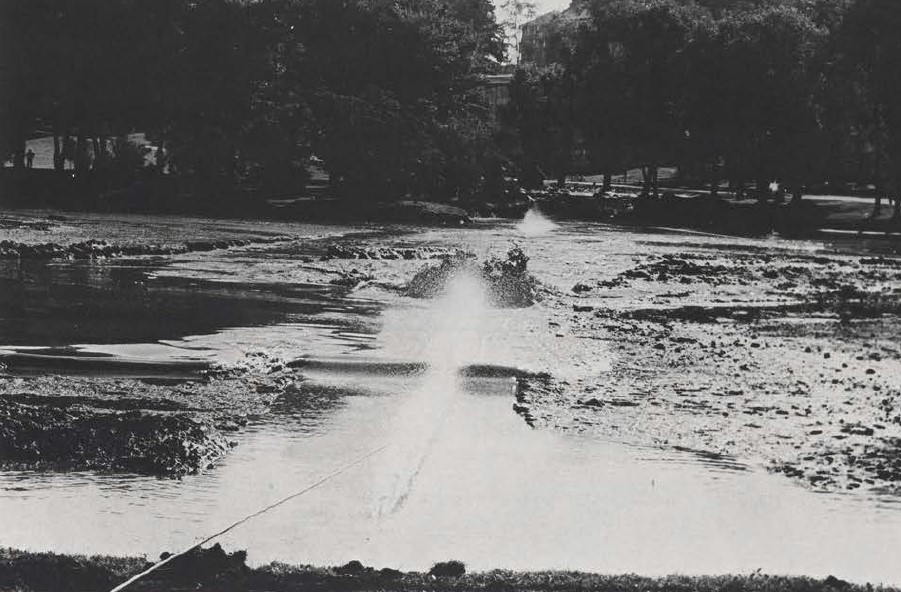Dredging Taylor Lake, 1971-72