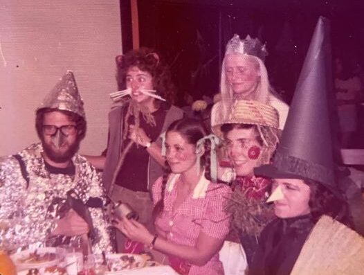Cutten Hall Halloween 1974 first prize winners. Can you identify them?