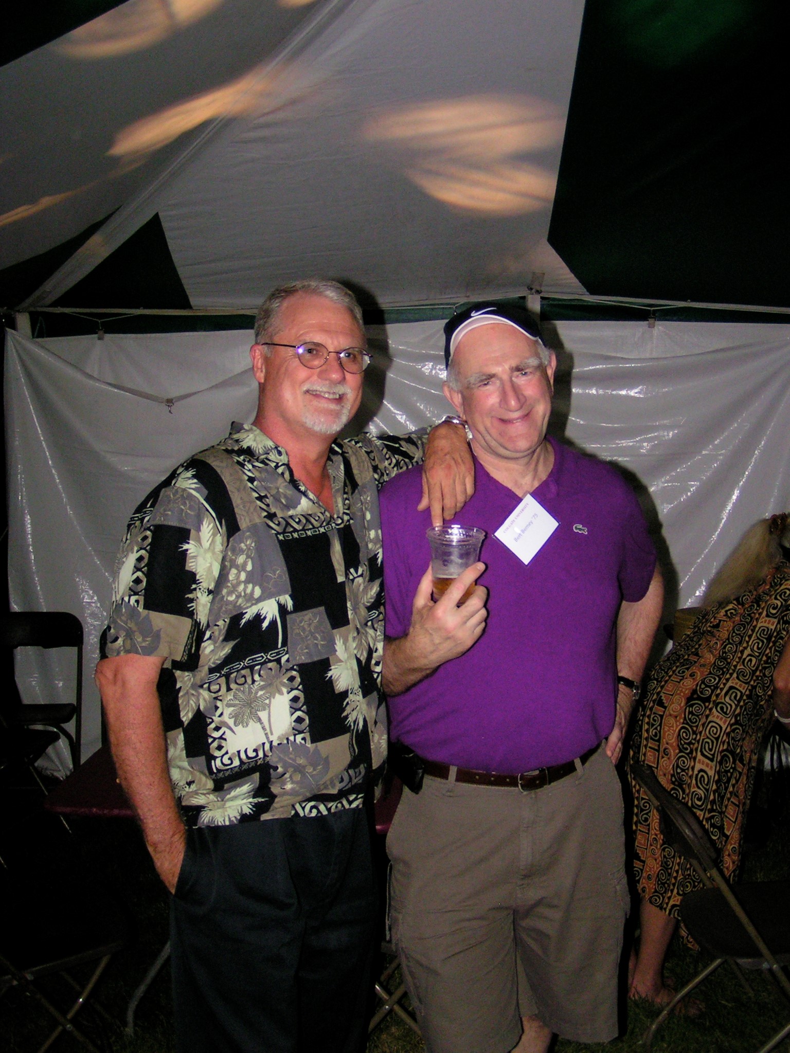Joe Robinson & Bert Berney, Reunion-2010, from Bert Berney