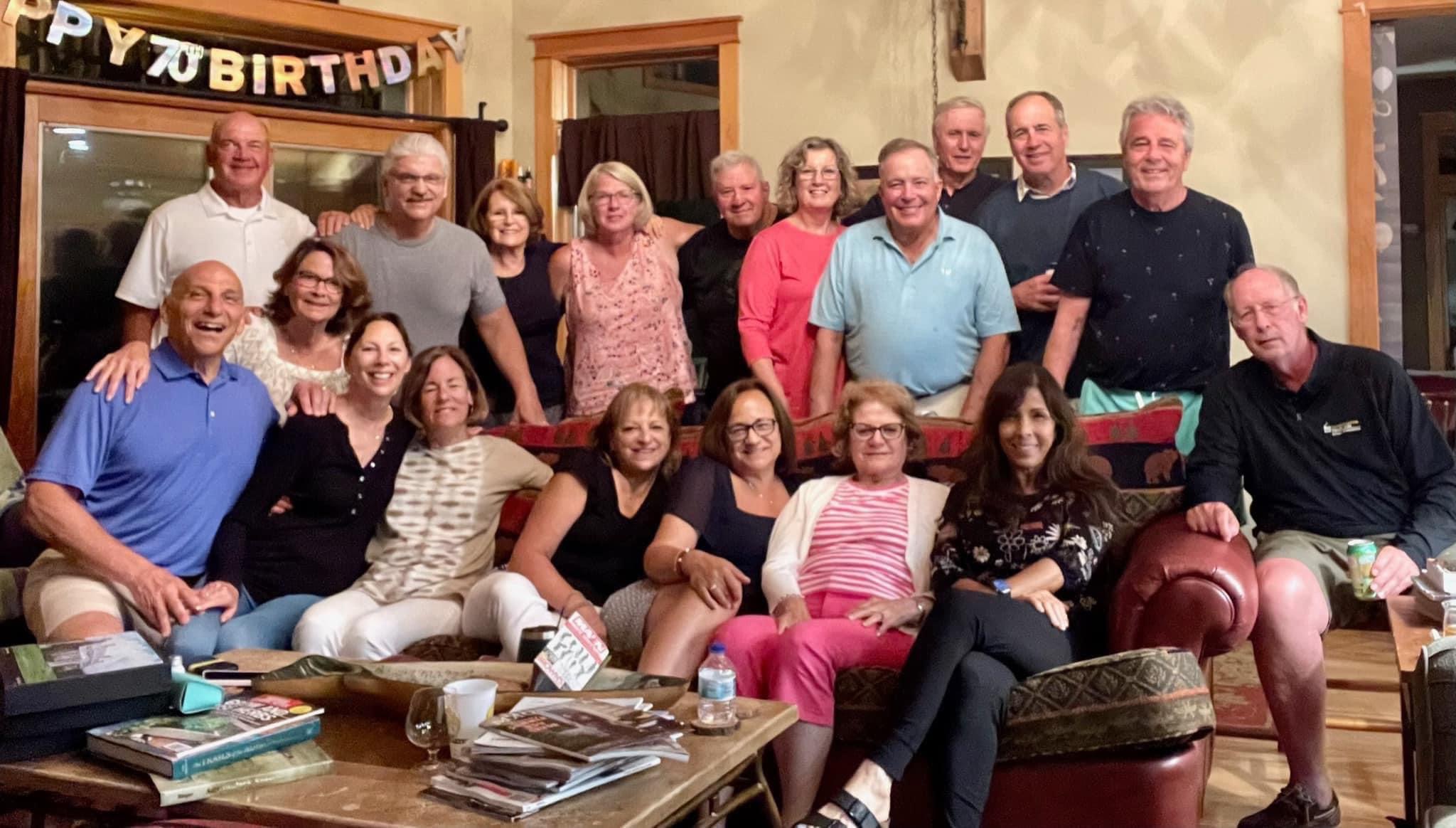 Delta Upsilon gathering, Adirondacks, 2023, from Wayne Chesley