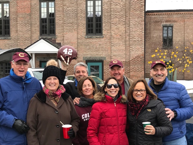 Delta Upsilon gathering, Colgate v Army, 2018, from Wayne Chesley