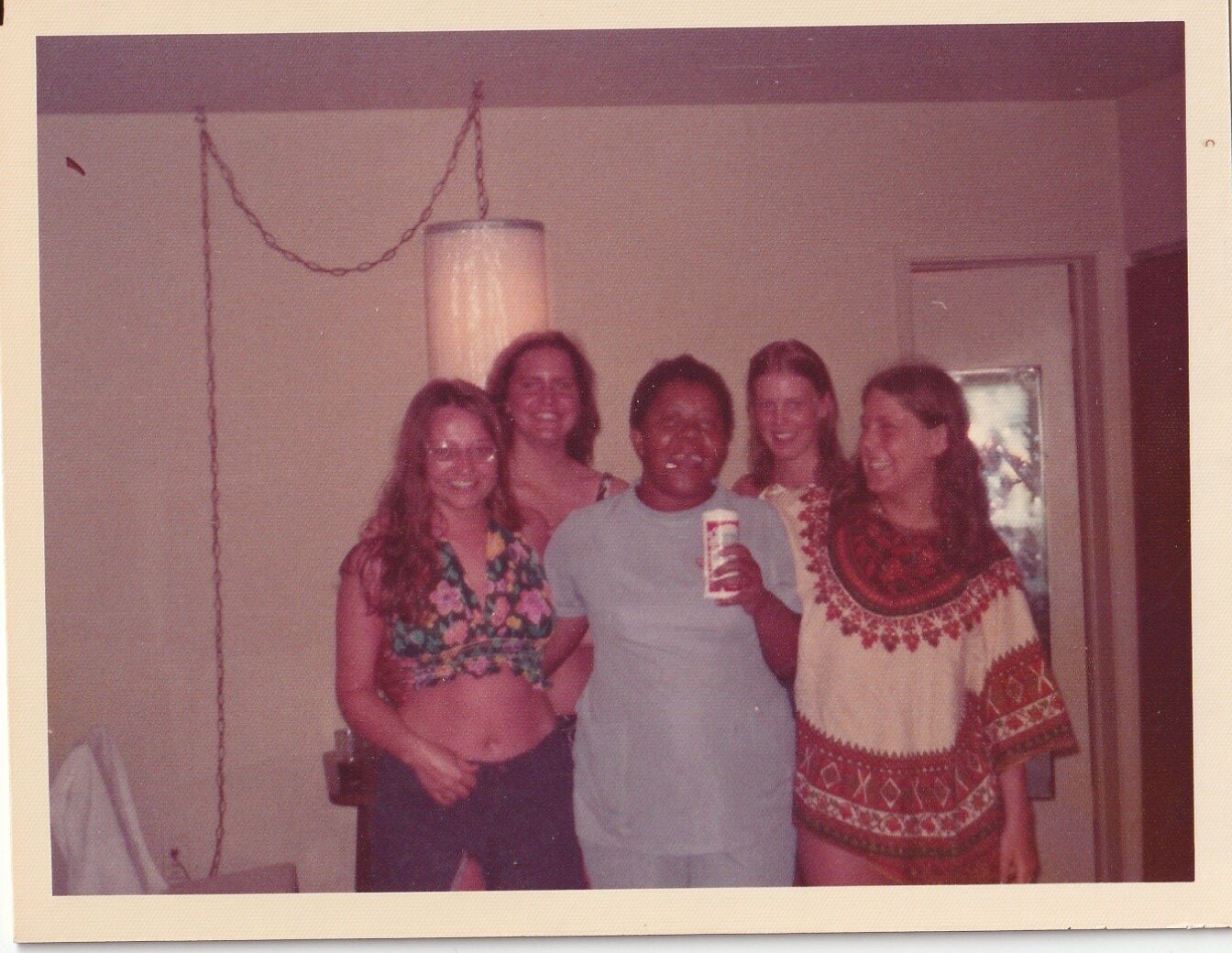 1973 Spring Break in Florida, Tam Guglin Casey, Julie Bergamini Bergeron, Karin Lindsay, Susan  Scott Karsten, from Lynda Leslie