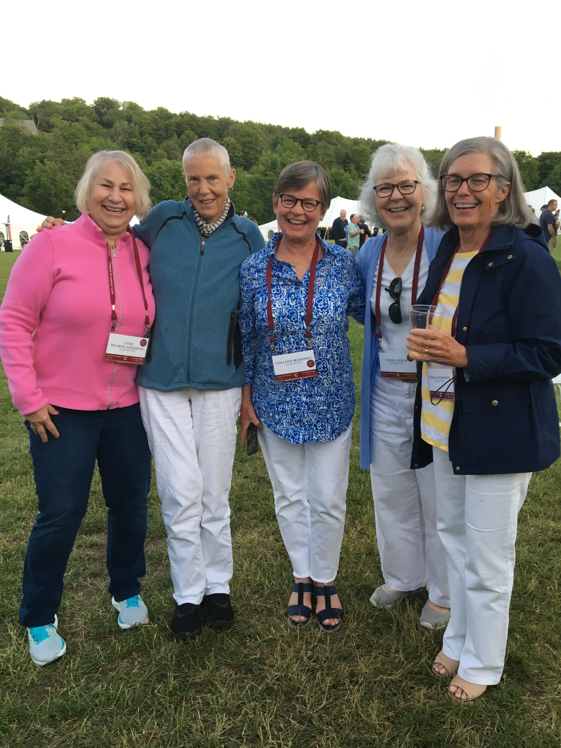 2022 Reunion, Lynn, Karin, Colleen, Marcia, Lynda Leslie, from Lynda Leslie
