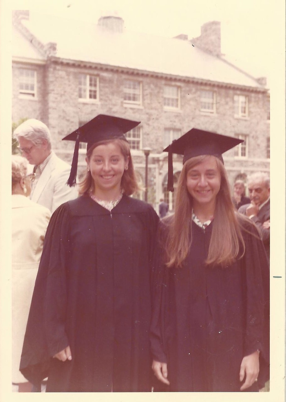 Alice Diamond & Susan Kelley, Graduation, from Alice Diamond