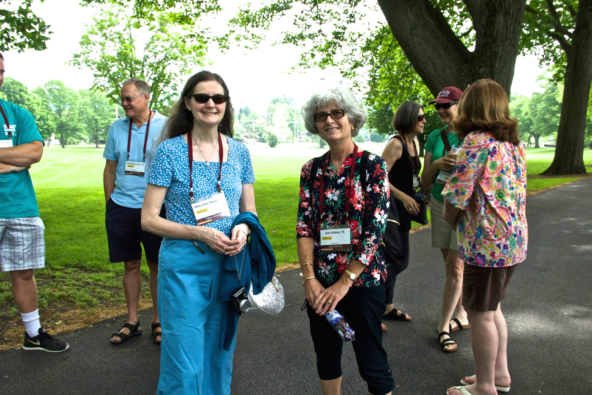 40th Reunion, 2015; Meg & Fred Wingerath, Mary Jane Donovan & Jean Kiddoo