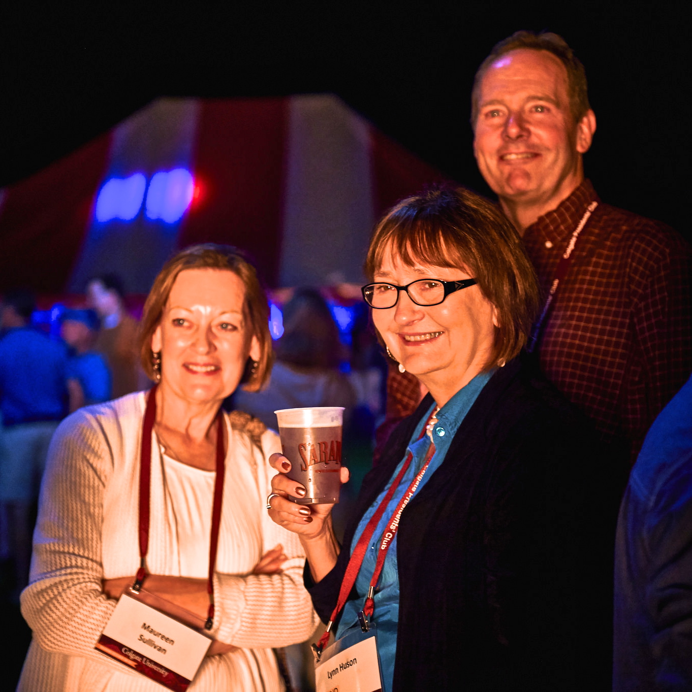 40th Reunion, 2015; Stephanie Edwards & Bob & Lyn Huson