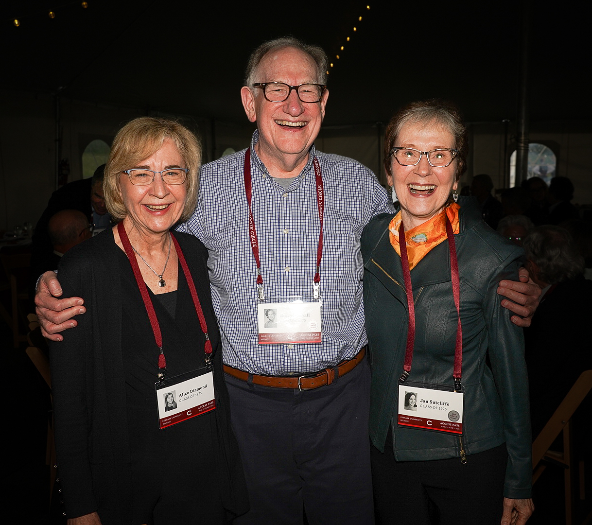 Reunion 2025, Alice Diamond, Jan Sutcliff, by Peter Tannenbaum