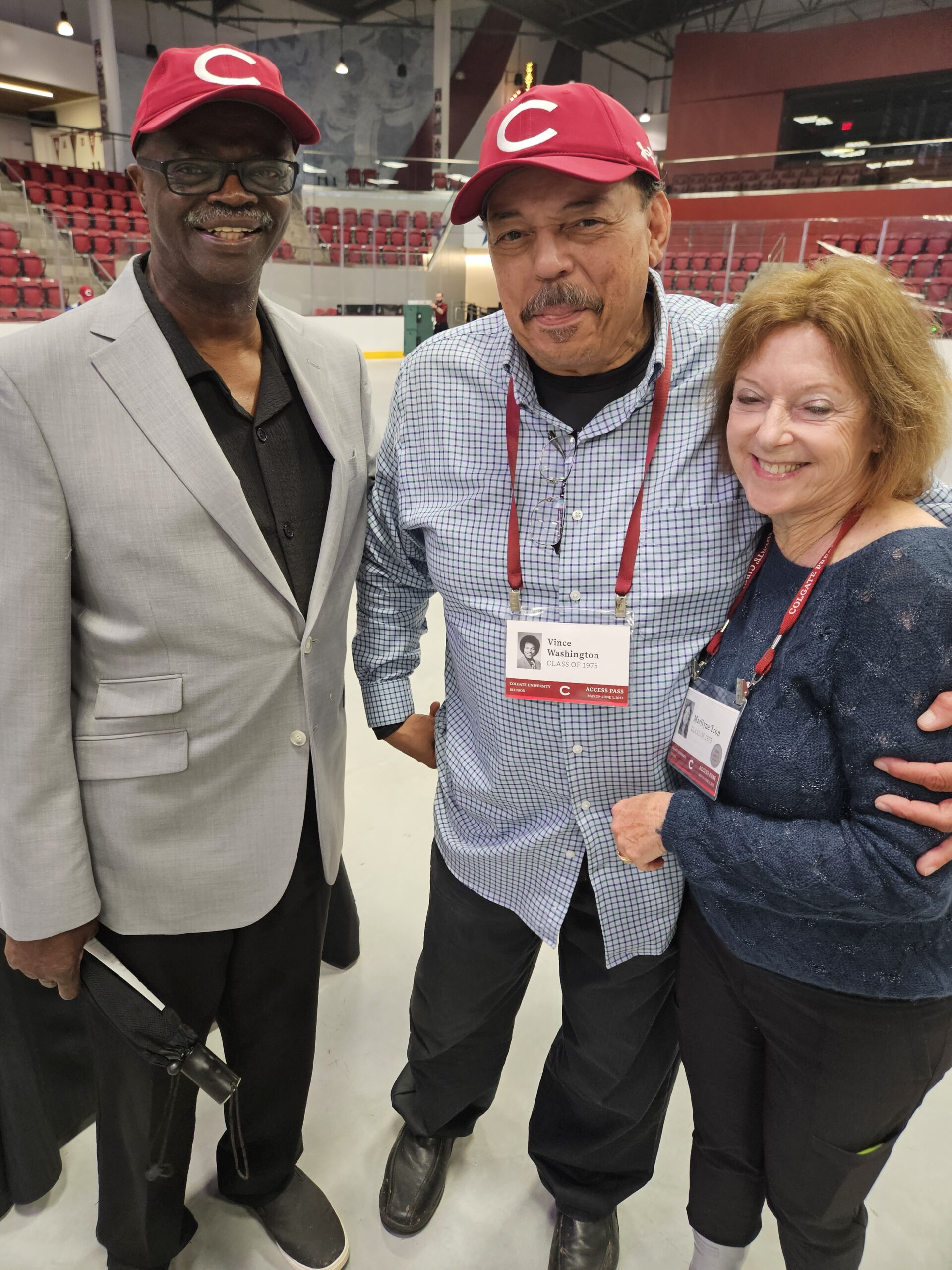 Reunion 2025 Bob Williams, Vincent Washington & Marilyne Tron by Dittman