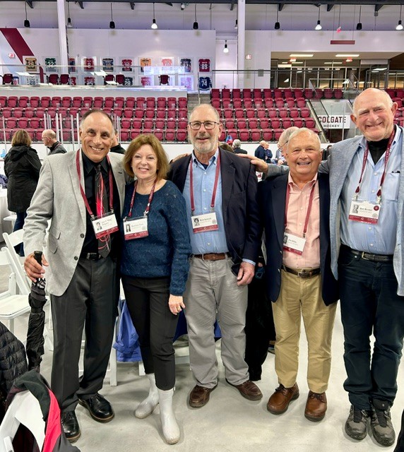 Reunion 2025, Guy Zingaro, Marilyne Tron, Rich Koweek, Jim Bilbo, Bert Berney, by Bilbo