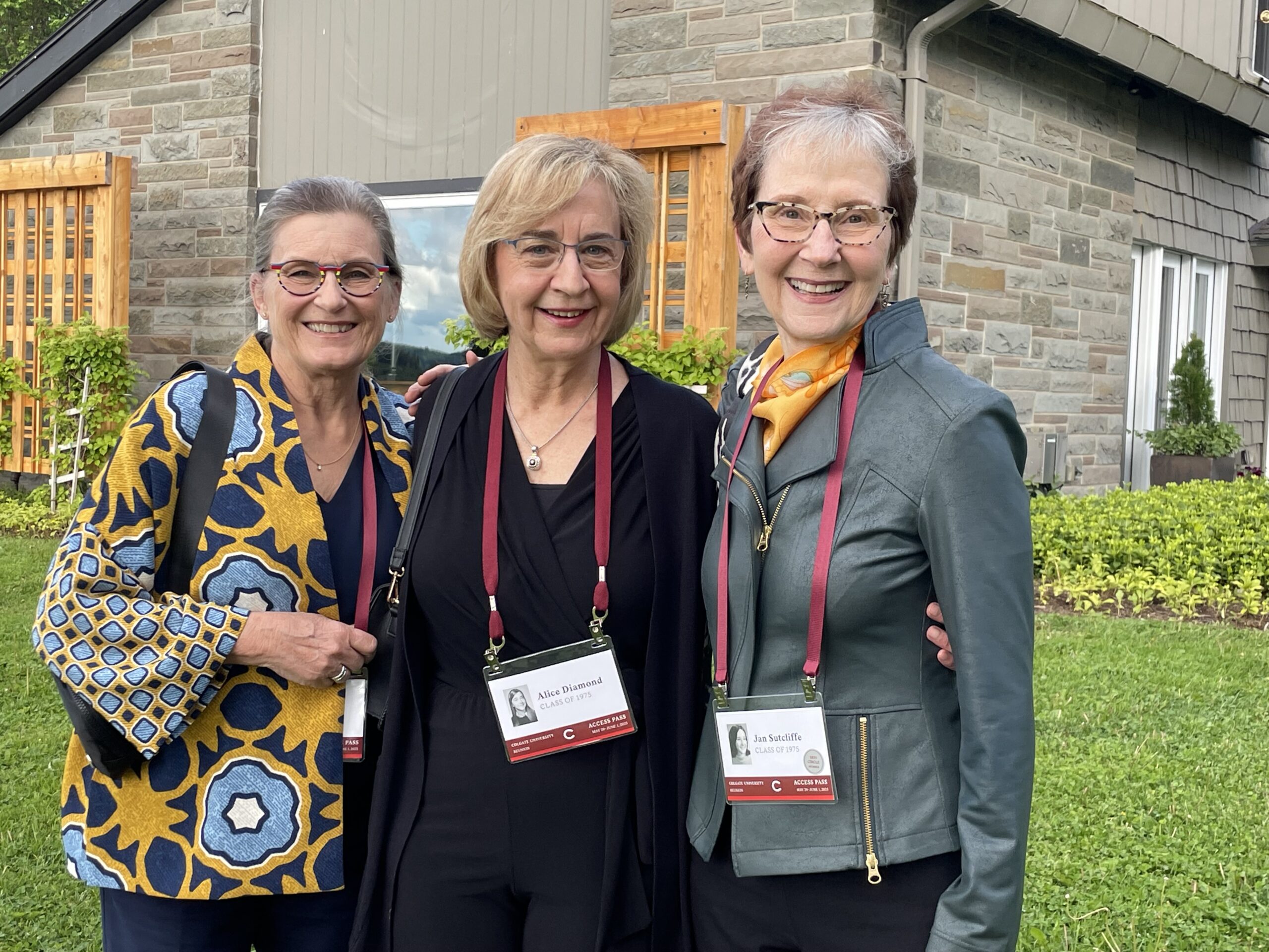 Reunion 2025 Janet Dennerlein Hobbs, Betty Diamond & Jan Sutcliffe from Diamond