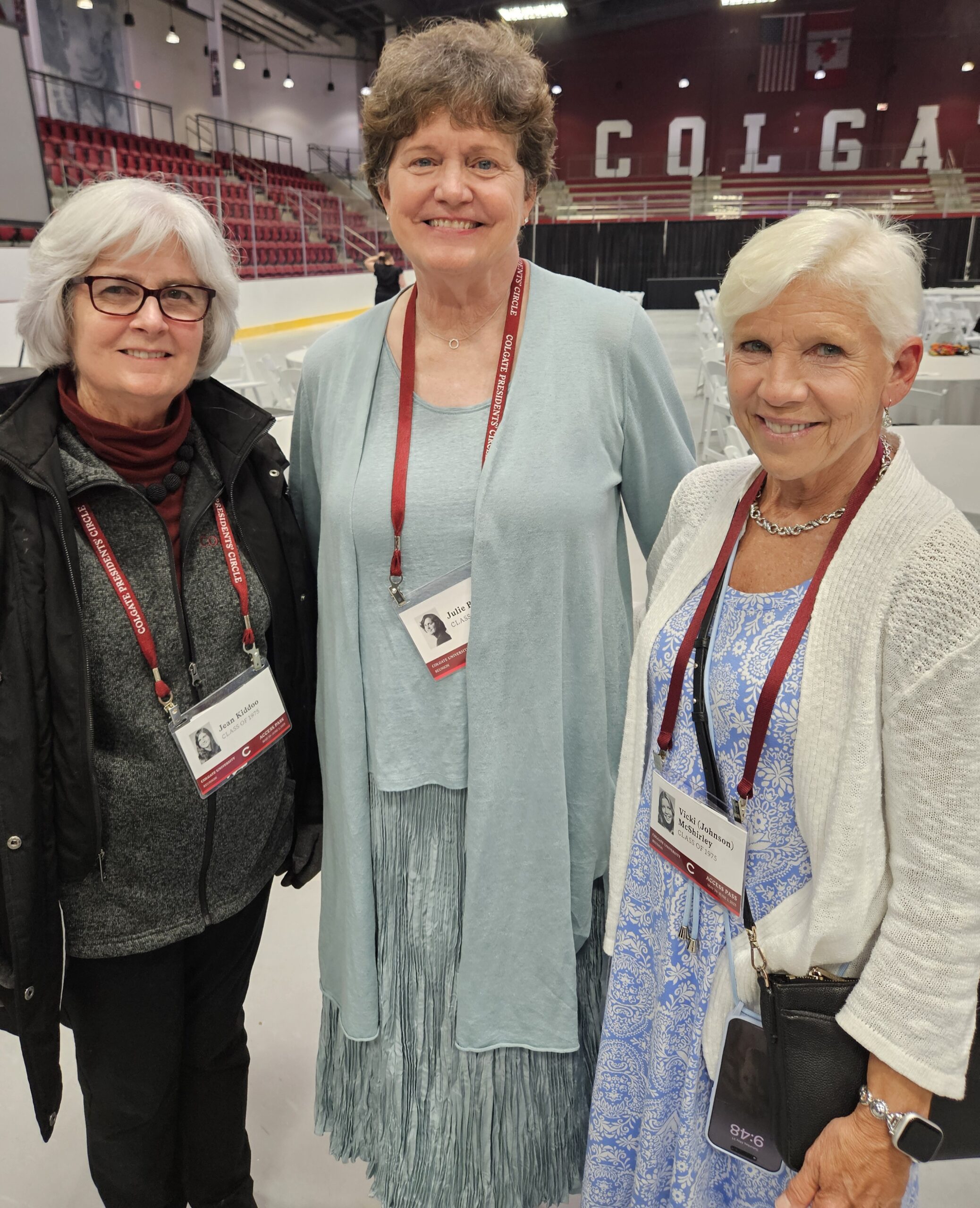 Reunion 2025 Jean Kiddoo, Julie Bergamini Bergeron & Vicki Johnson McShirley by Dittman