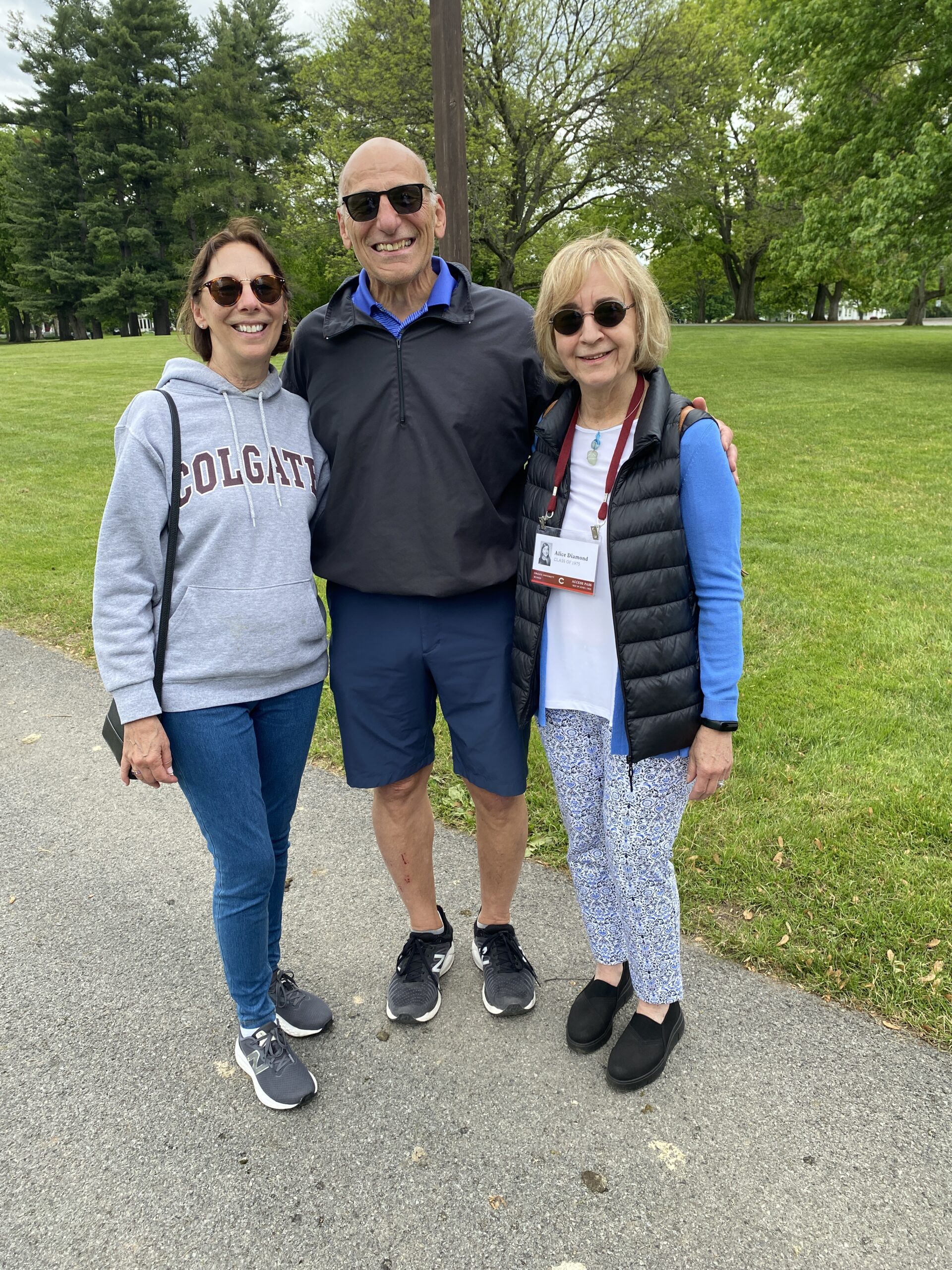 Reunion 2025 Robin Goldin Como, Bob Como & Betty Diamond from Bergeron
