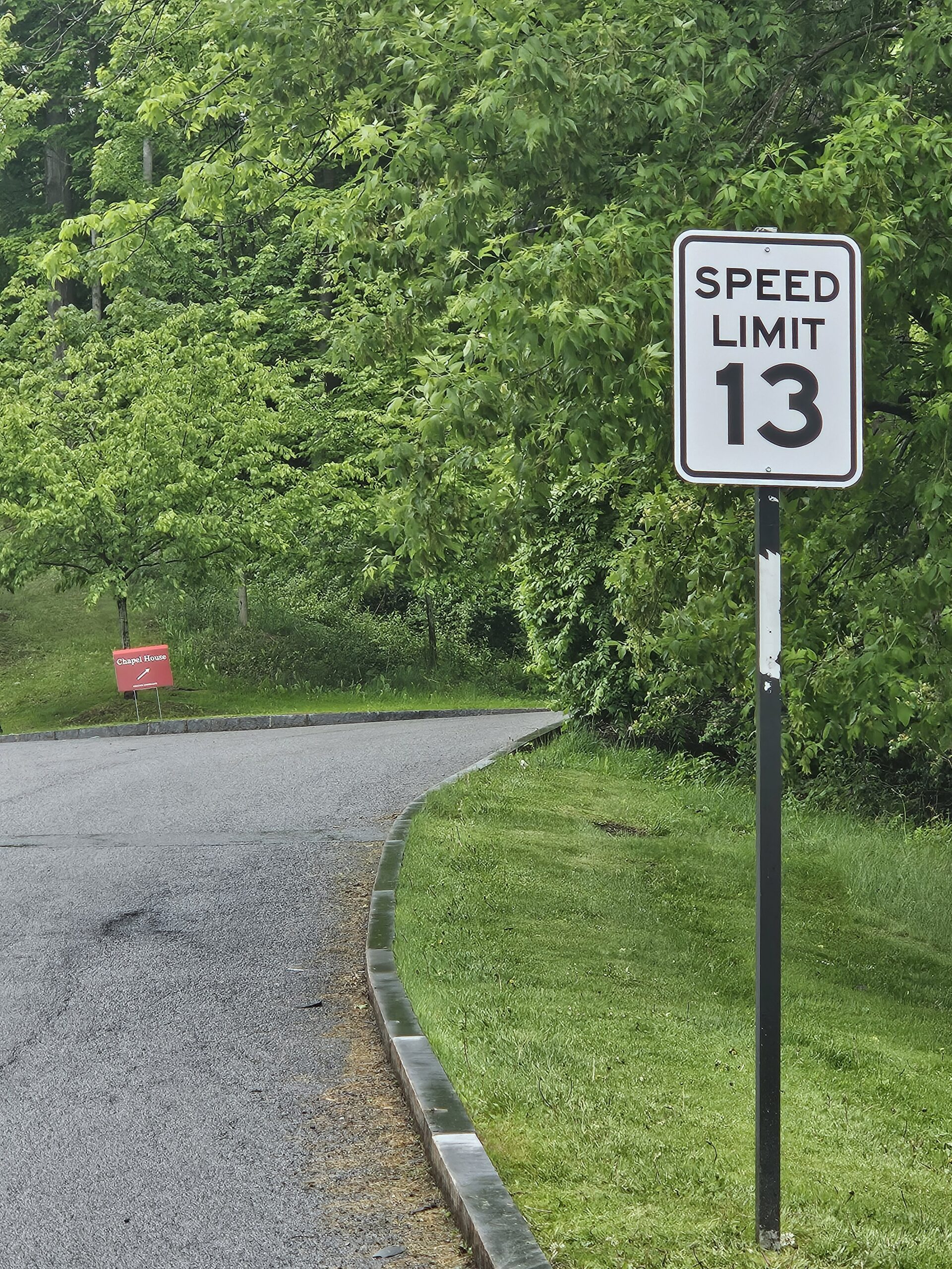Reunion 2025 campus speed limit by Dittman