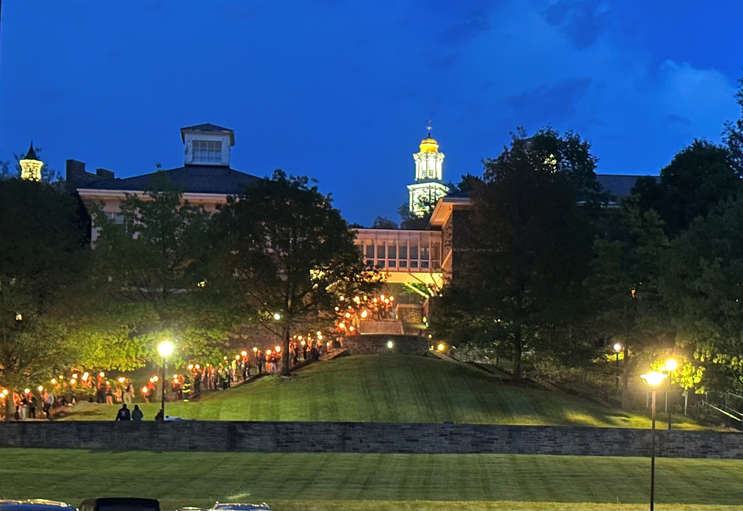 Reunion 2025, torchlight procession1 by Ted Bergh